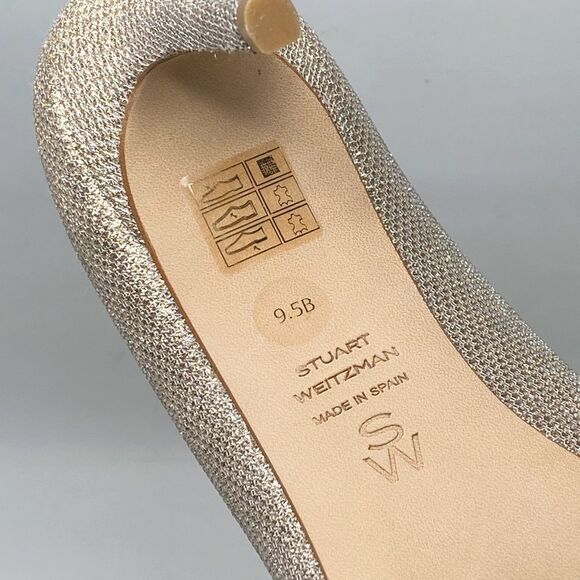 Stuart Weitzman Metallic Classic Pumps size 9.5 - Picture 11 of 11